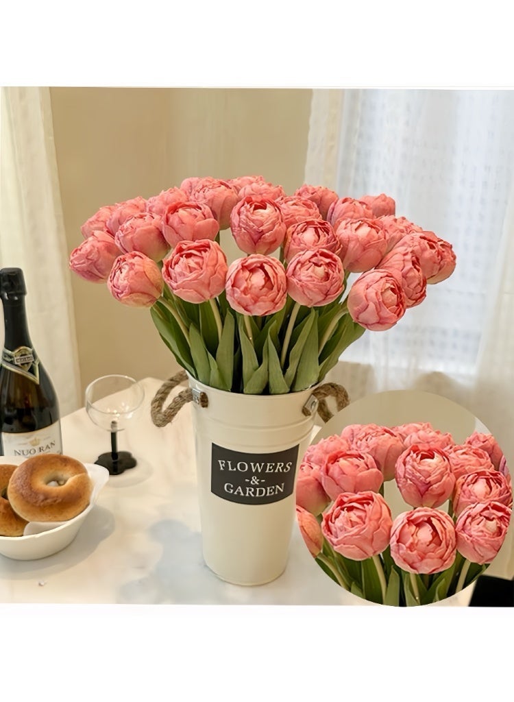 Dark Pink Tulip Artificial Flowers- Home Decor - Image 4